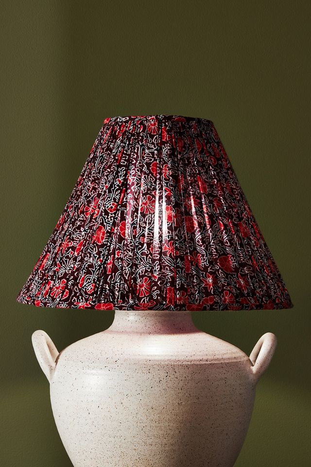 Amber Lewis for Anthropologie Floral Lamp Shade