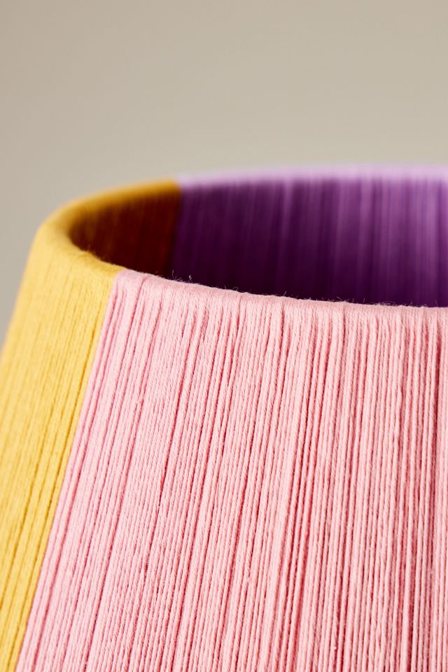 Abat-jour en coton tissé Empire Loving String #1