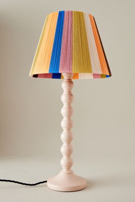 Liebevoller String Empire Lampenschirm aus gewebter Baumwolle