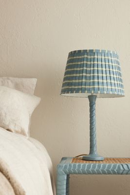 Birdie Fortescue Twisted Wooden Lamp Base