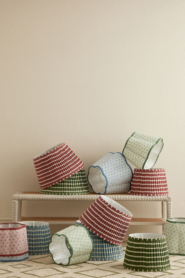 Birdie Fortescue Edo Pleated Lamp Shade #2