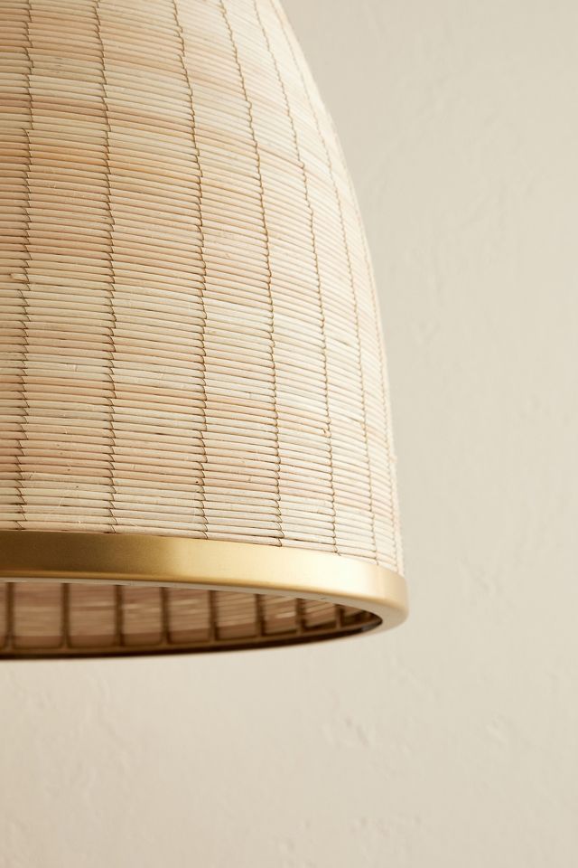 Birdie Fortescue Rattan Pendant Lamp Shade #2