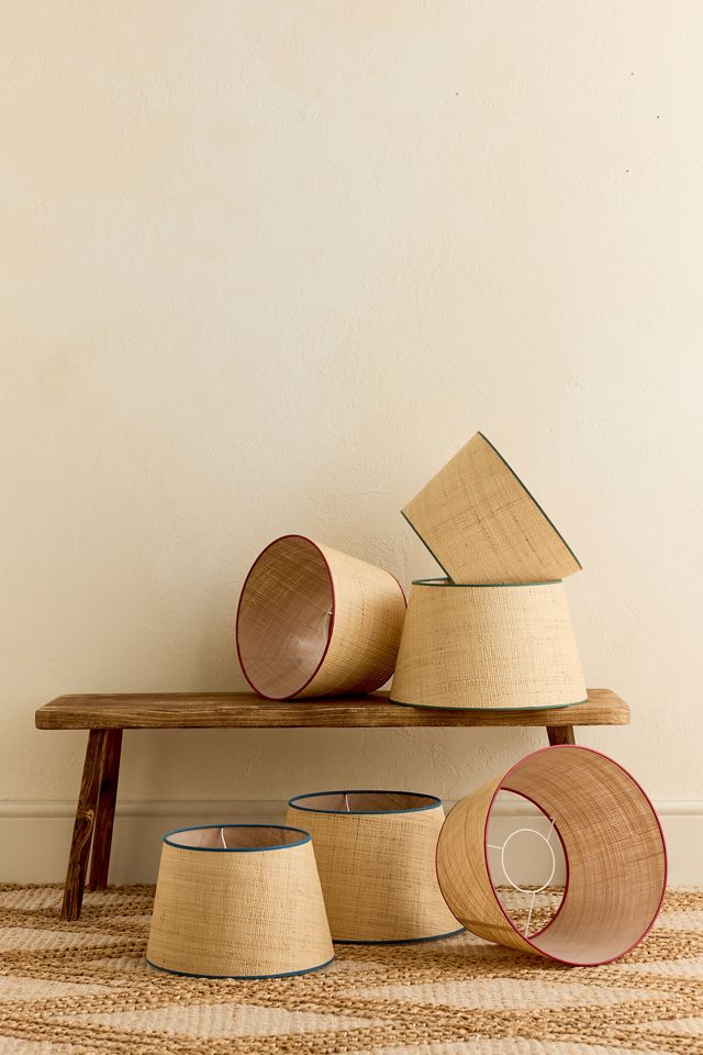 Birdie Fortescue Seema Raffia Lampshade #2