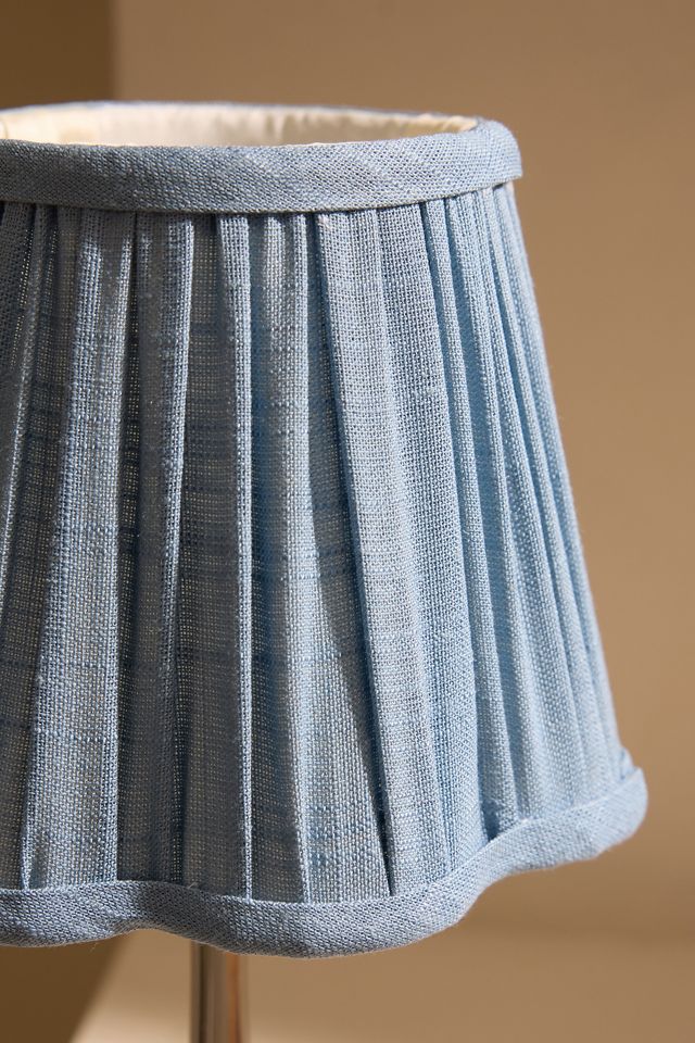 Addison Ross Linen Scallop Lamp Shade #2