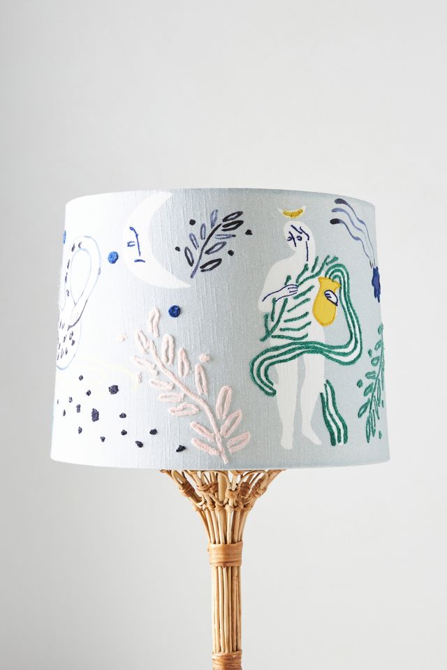 Anthropologie lamp deals shade