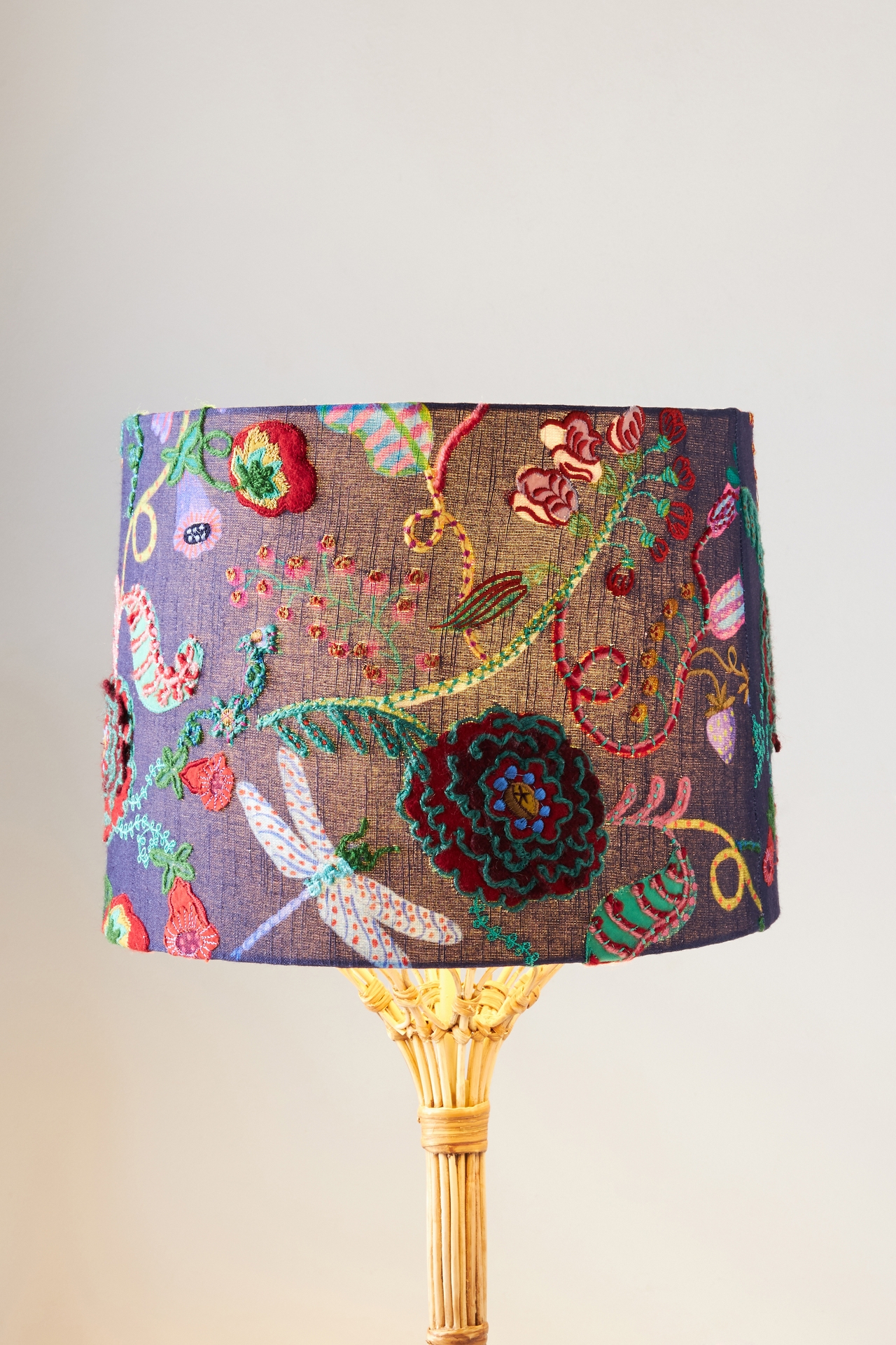 Embroidered Larson Lamp Shade