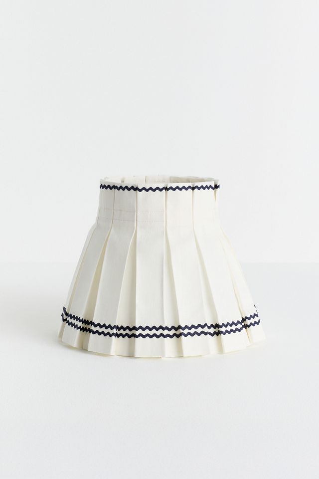 Cielle Home Box Pleat Fabric Lampshade and Slipcover #2