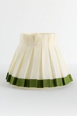 Cielle Home Box Pleat Fabric Lampshade and Slipcover