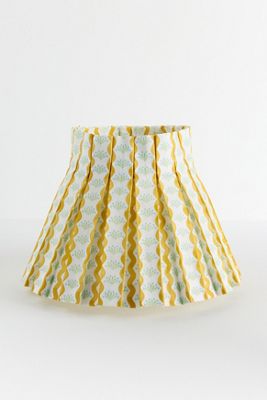 Cielle Home Box Pleat Fabric Lampshade and Slipcover
