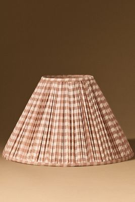 Ruched Empire Printed Lamp Shade
