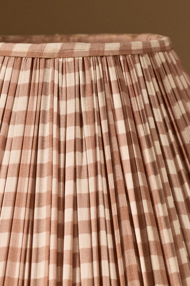 Ruched Empire Printed Lamp Shade #1