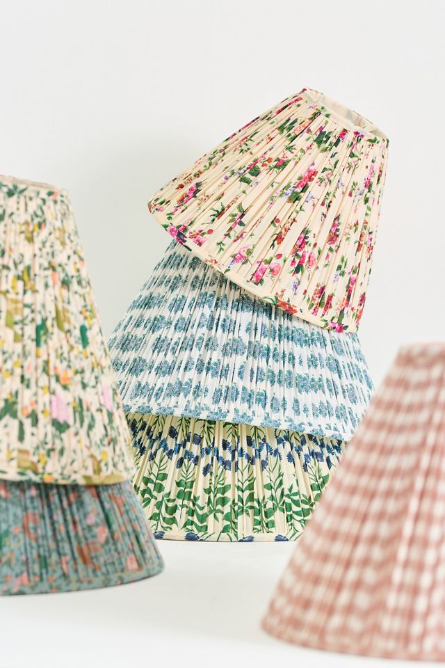 Ruched Empire Printed Lampshade #4