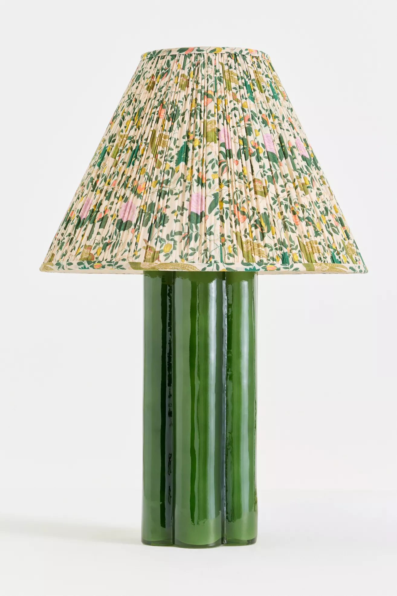 Ruched Empire Printed Lamp Shade - thumbnail 3