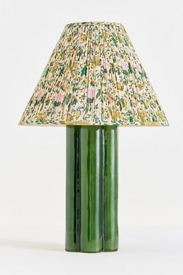 Ruched Empire Printed Lamp Shade