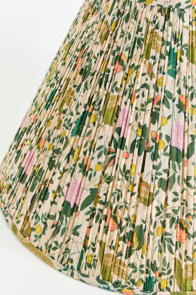 Ruched Empire Printed Lampshade #1