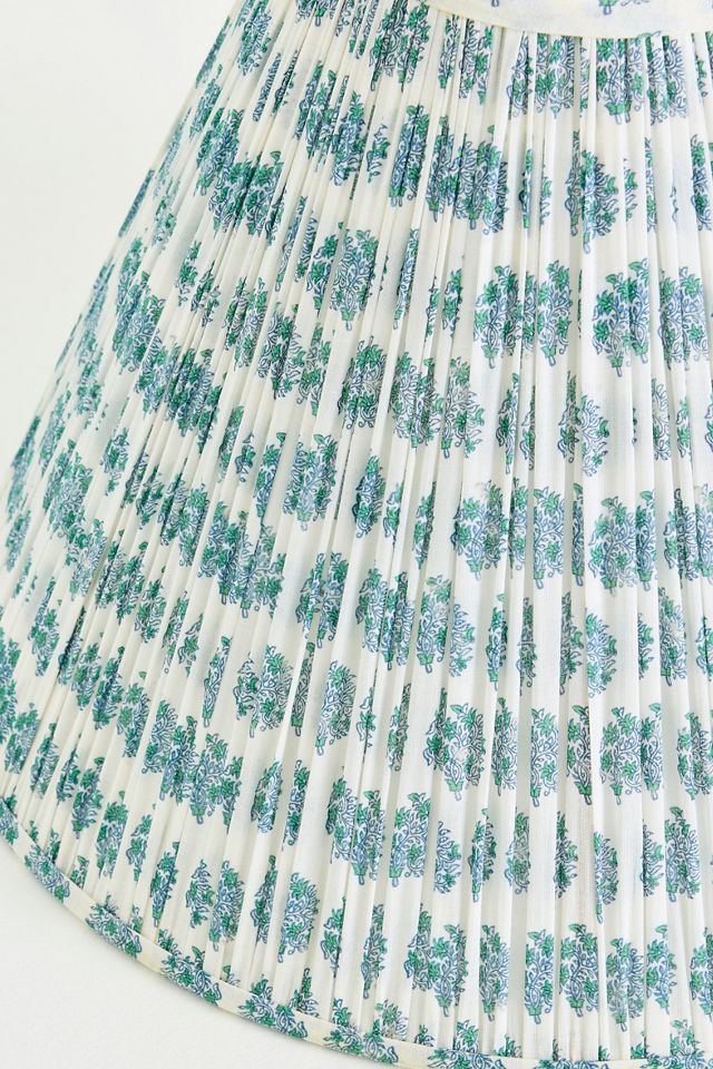 Ruched Empire Printed Lamp Shade #1