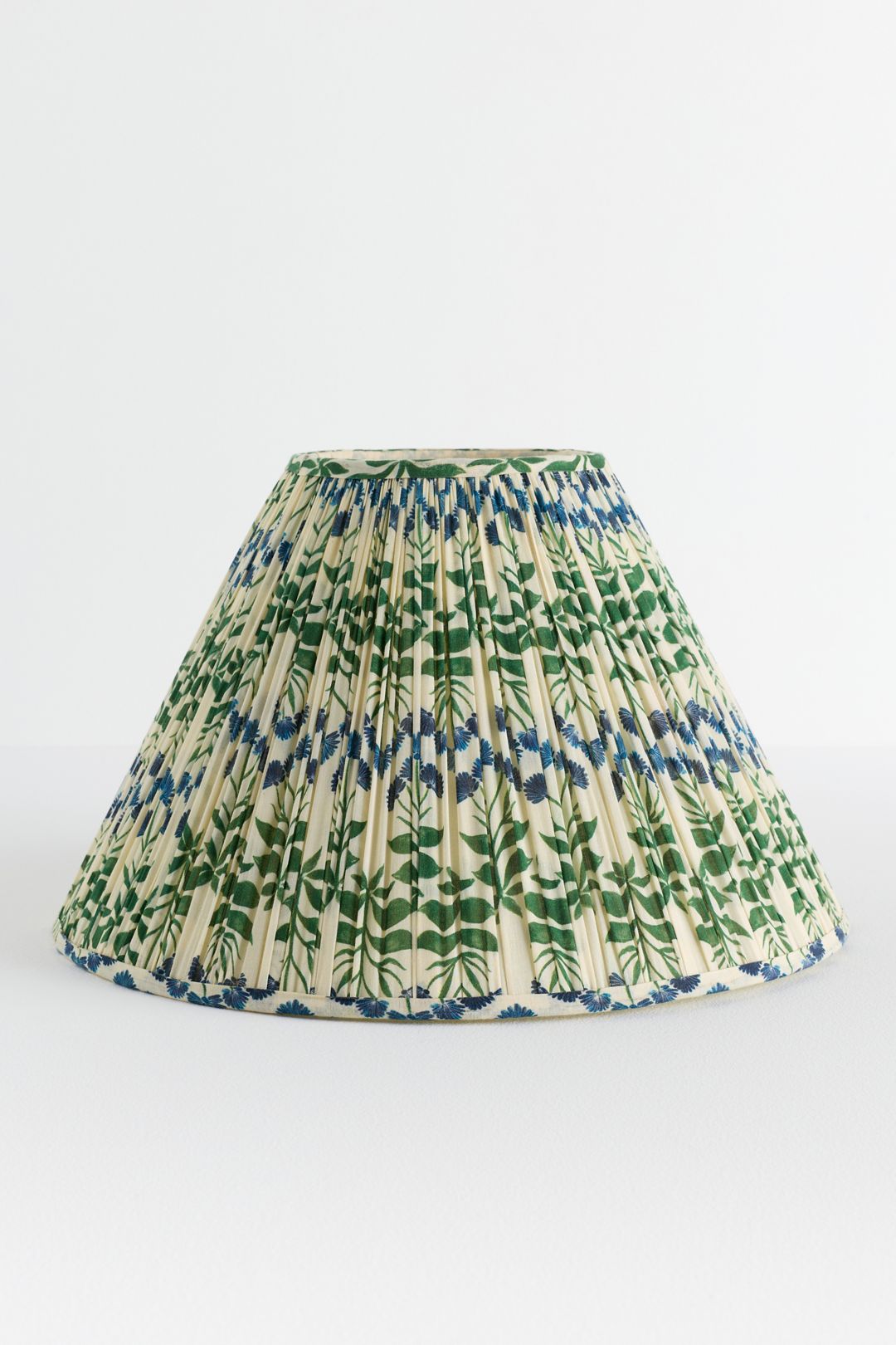 Ruched Empire Printed Lamp Shade - Marta, 16"