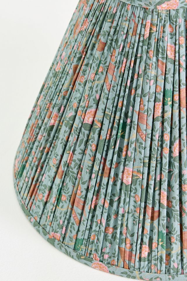 Ruched Empire Printed Lamp Shade #1