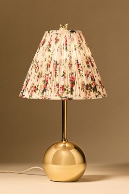 Ruched Empire Printed Lamp Shade