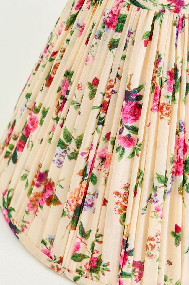 Ruched Empire Printed Lamp Shade #1