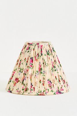 Ruched Empire Printed Lamp Shade