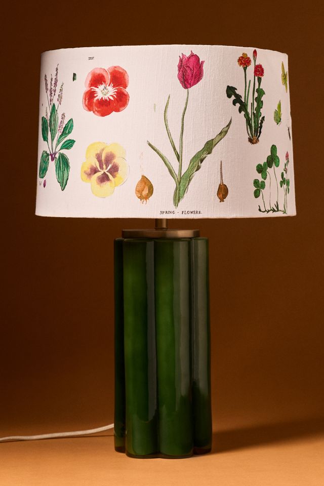 Printed Fabric Drum Lampshade #4