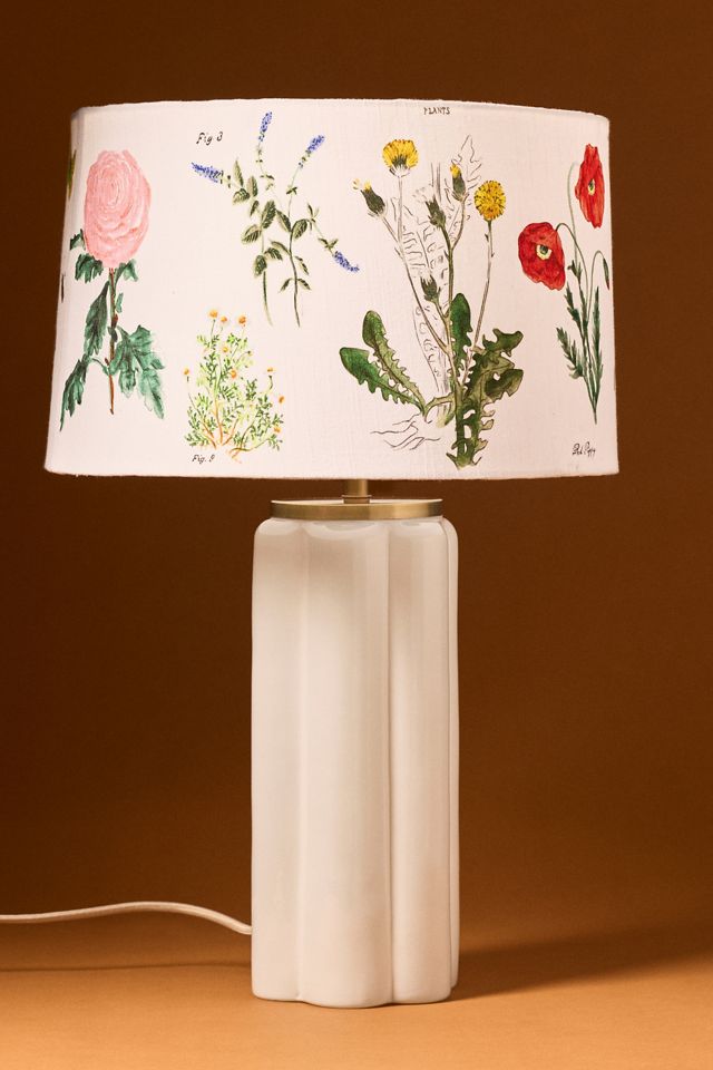 Printed Fabric Drum Lampshade #5