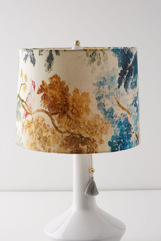 Printed Fabric Lamp Shade #3