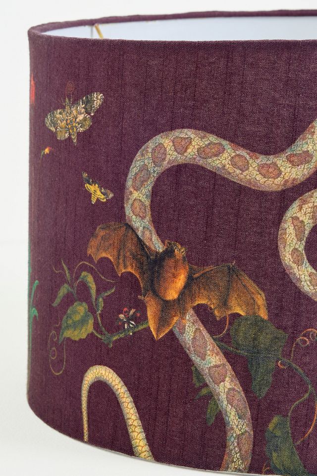Abat-jour en tissu imprimé #5