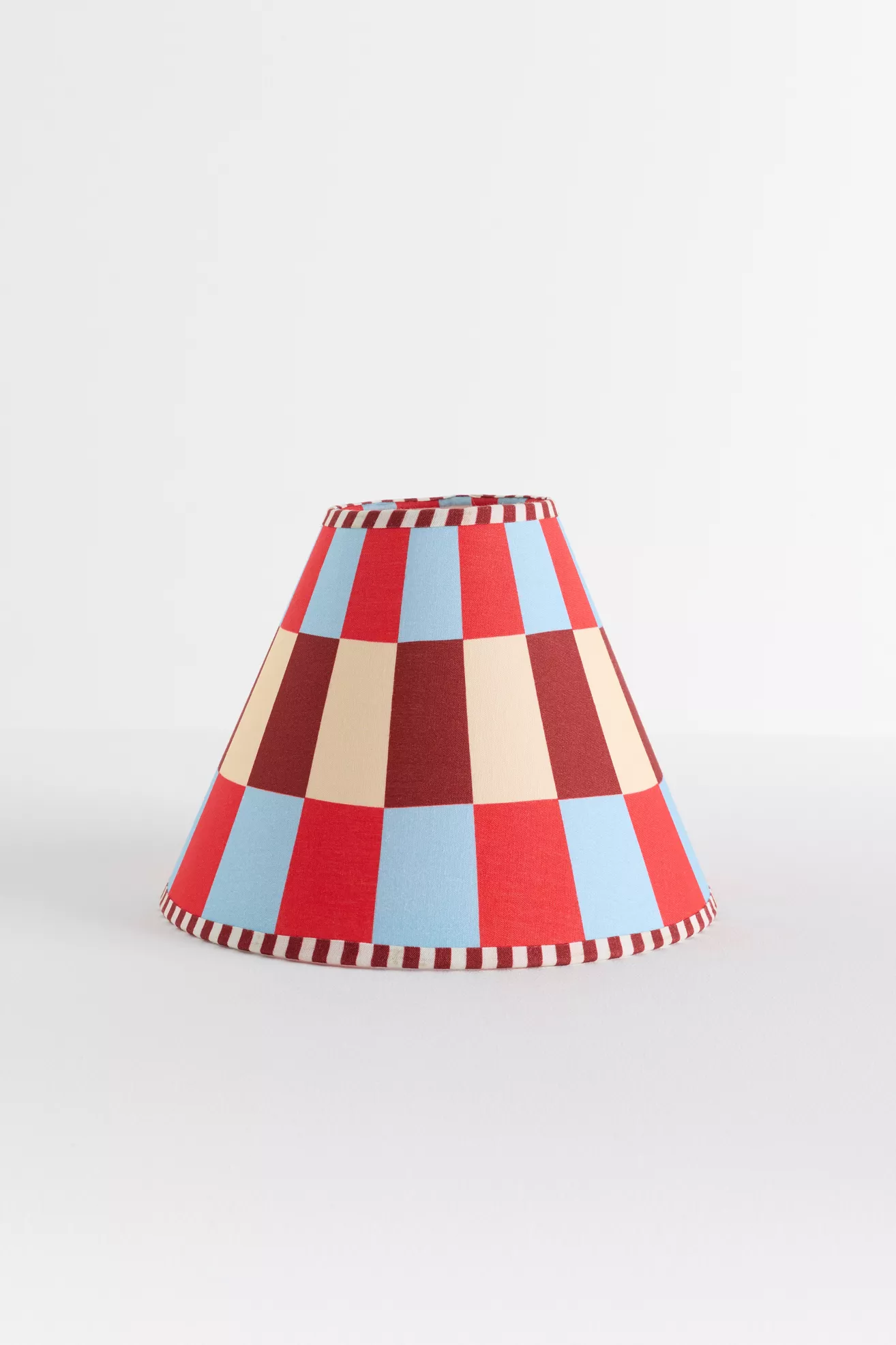 Damson Madder Geometric Printed Empire Lampshade - thumbnail 5