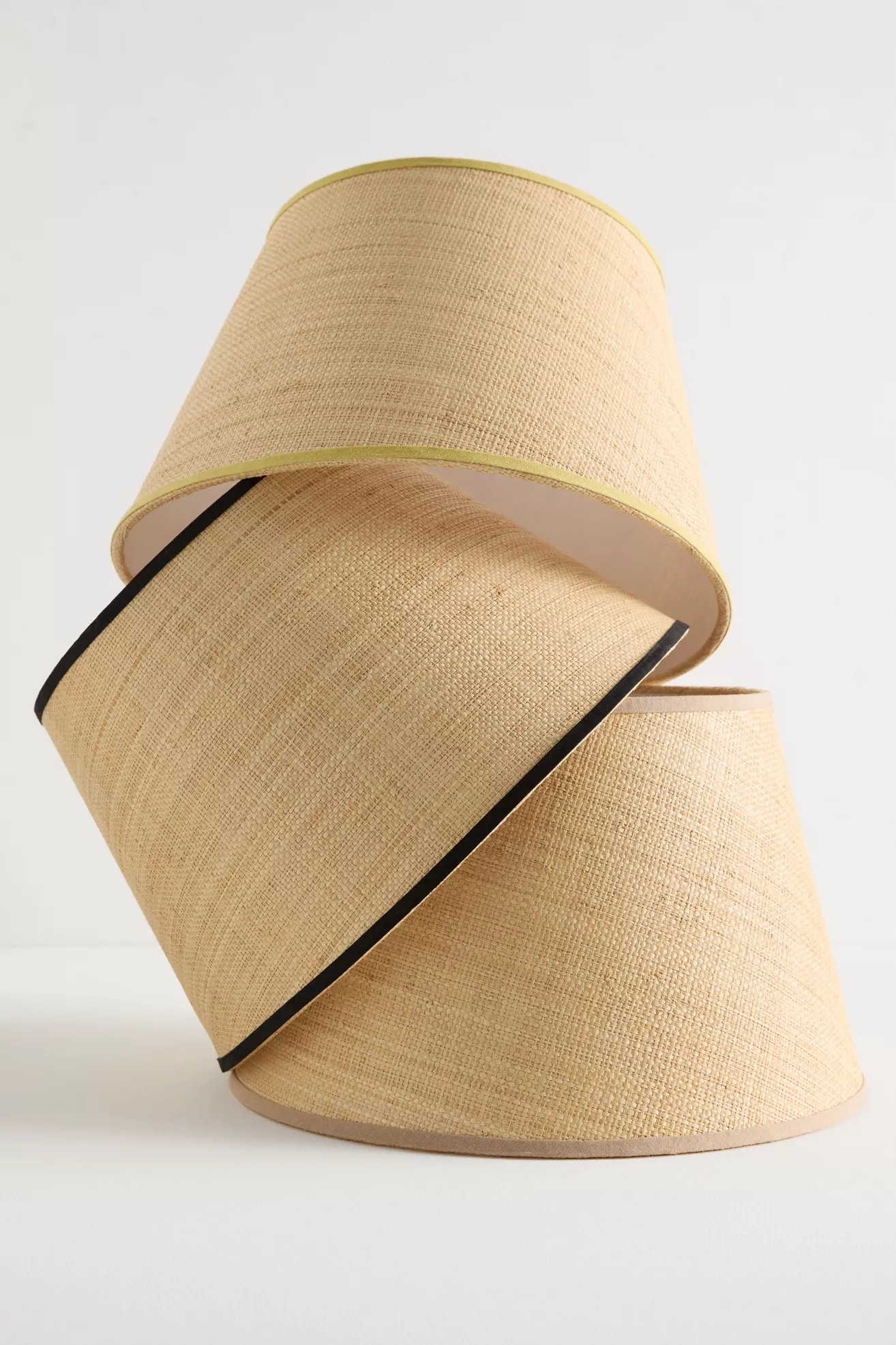 Raffia Tapered Drum Lampshade - thumbnail 6