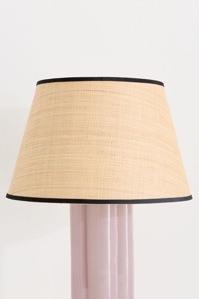 Raffia Tapered Drum Lampshade #2