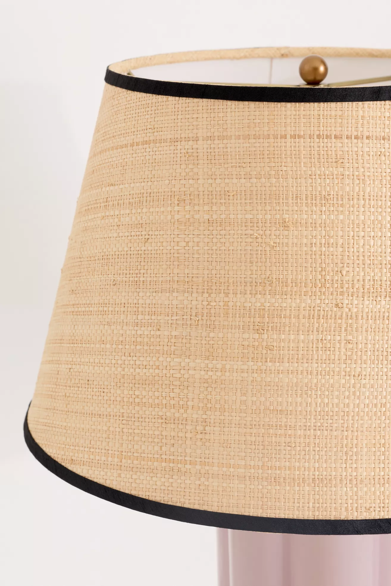 Raffia Tapered Drum Lampshade - thumbnail 2