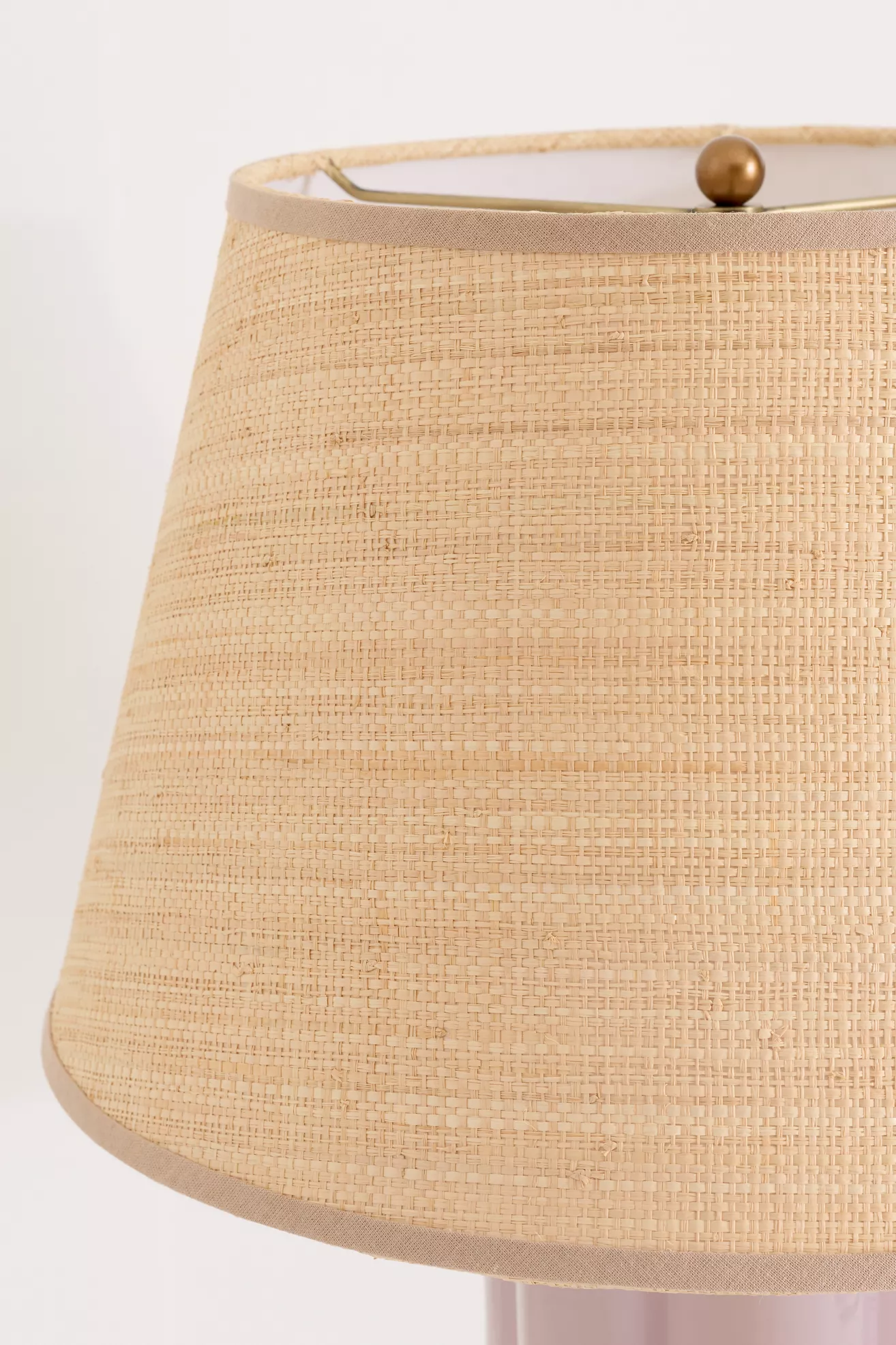 Raffia Tapered Drum Lampshade - thumbnail 9