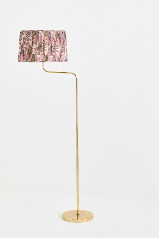 Merve Kahraman Ruched Printed Drum Lampshade #6