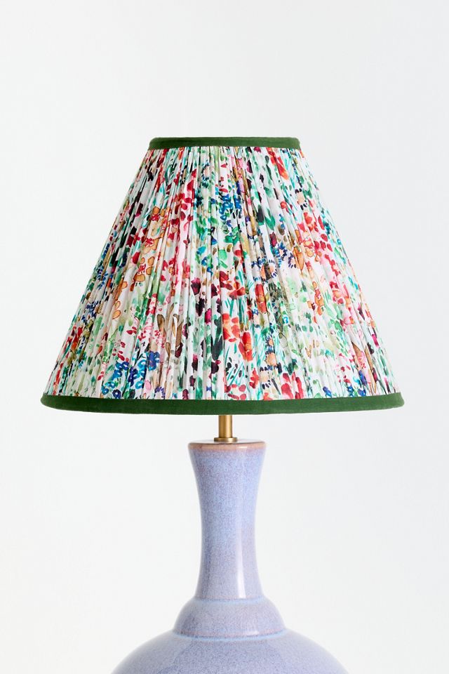 @nestingwithgrace Ruched Cotton Voile Empire Lampshade #2