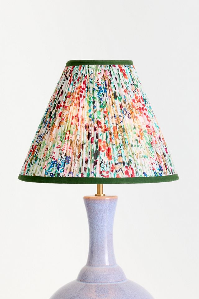 @nestingwithgrace Ruched Cotton Voile Empire Lampshade #3