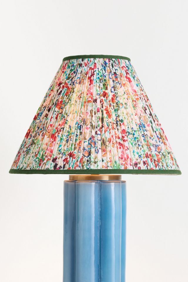 @nestingwithgrace Ruched Cotton Voile Empire Lampshade #6