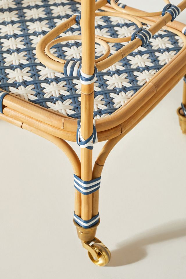 Woven Bistro Bar Cart #3