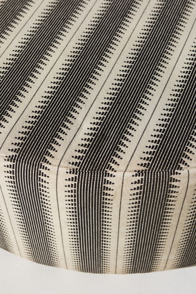 Suren-Striped Clive Ottoman #1