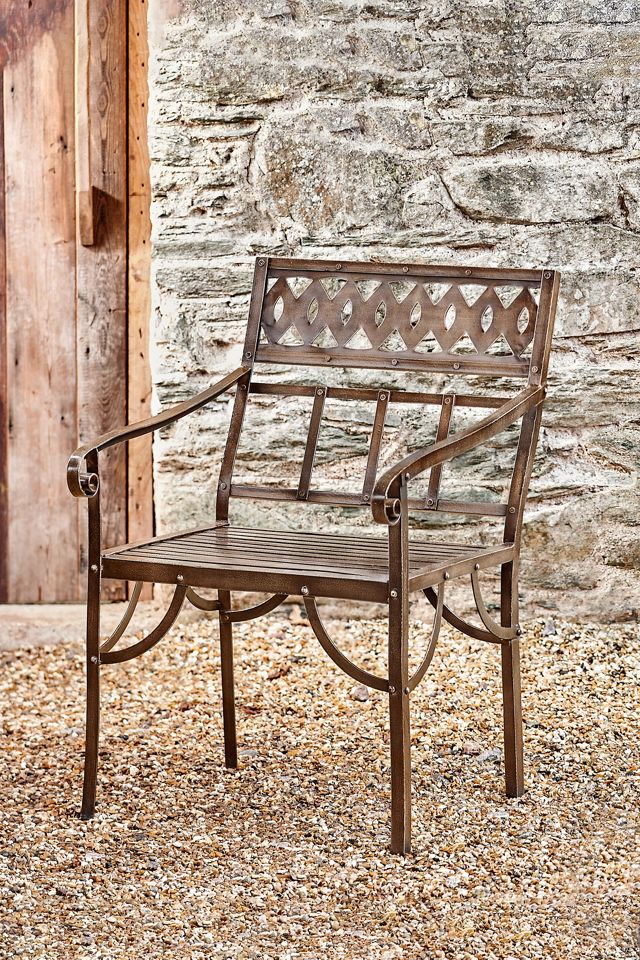 nkuku Bahula Iron Chair #1