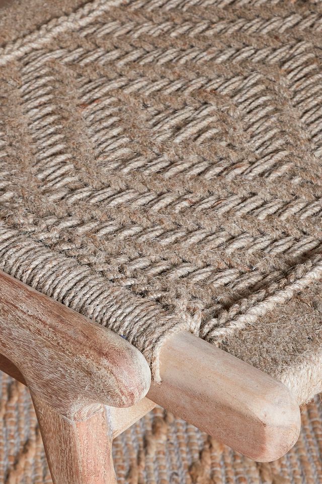 nkuku Vinay Woven Armless Dining Chair #5
