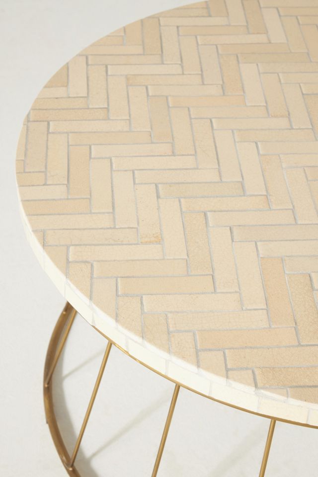 Hourglass Indoor/Outdoor Table #5