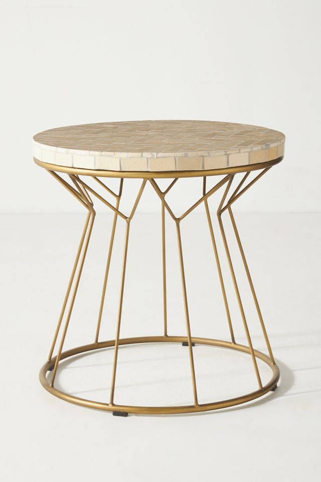 Hourglass Indoor/Outdoor Table #1