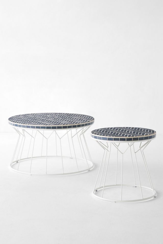 Hourglass Indoor/Outdoor Table #5