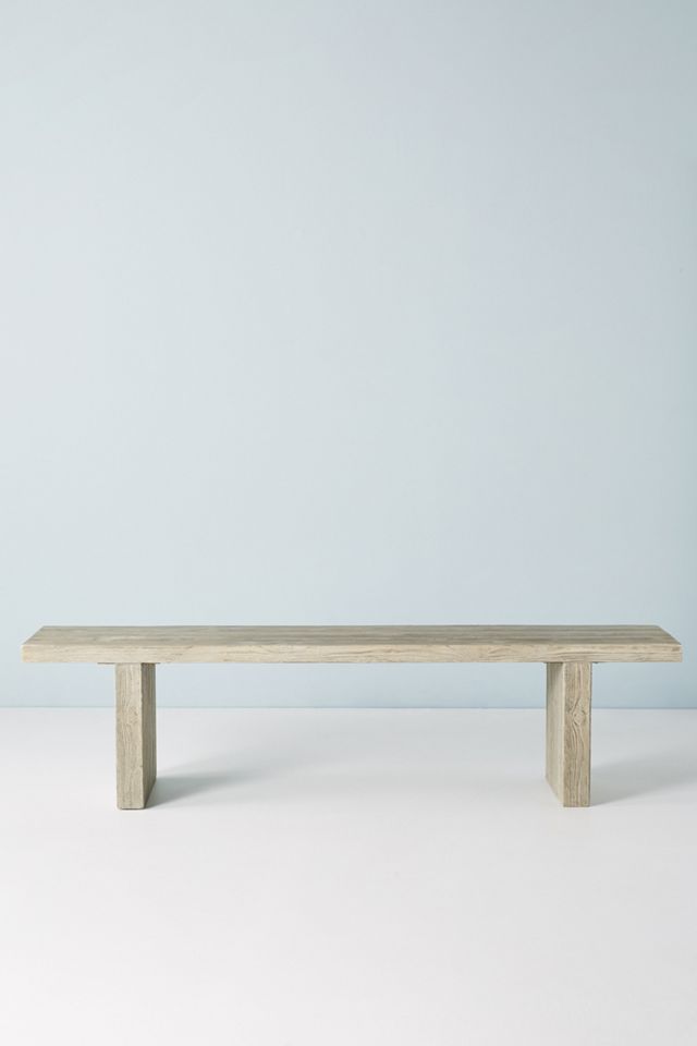 Concrete Dining Bench #1