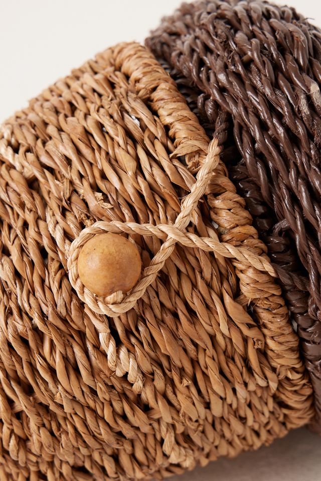 Wicker Bankuan Acorn Decor Storage Basket #2