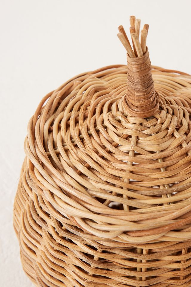 Wicker Round Storage Basket #2