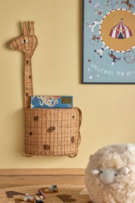 Philine Rattan Wall Basket
