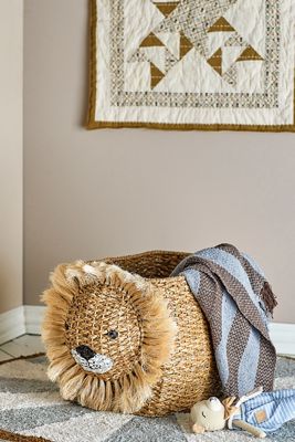 Harrison Lion Storage Basket